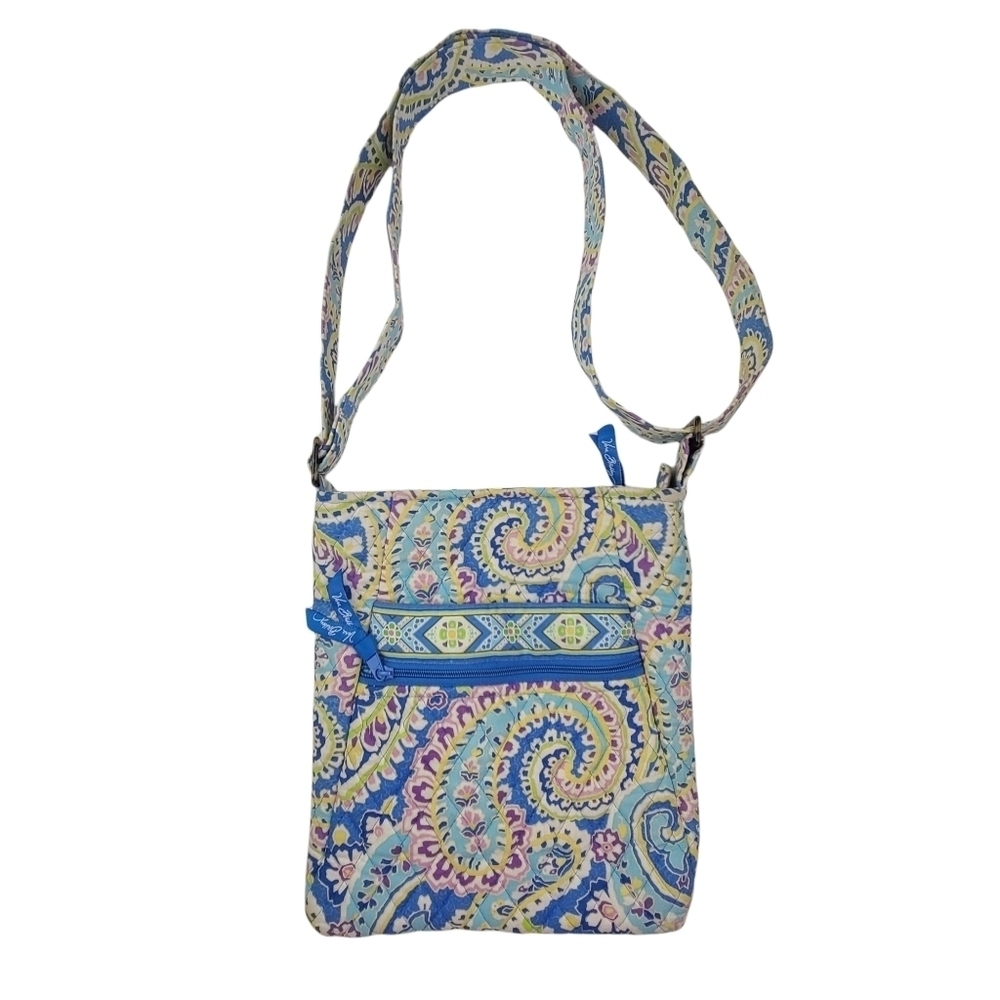 Vera Bradley Capri Blue Shoulder Crossbody Retired Design